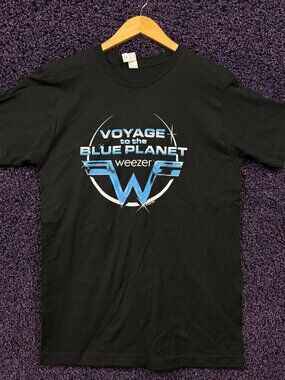 Weezer Voyage to the Blue Planet Tour Dates Rock T-Shirt M